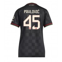 Bayern Munich Aleksandar Pavlovic #45 Tretí Ženy futbalový dres 2025-26 Krátky Rukáv